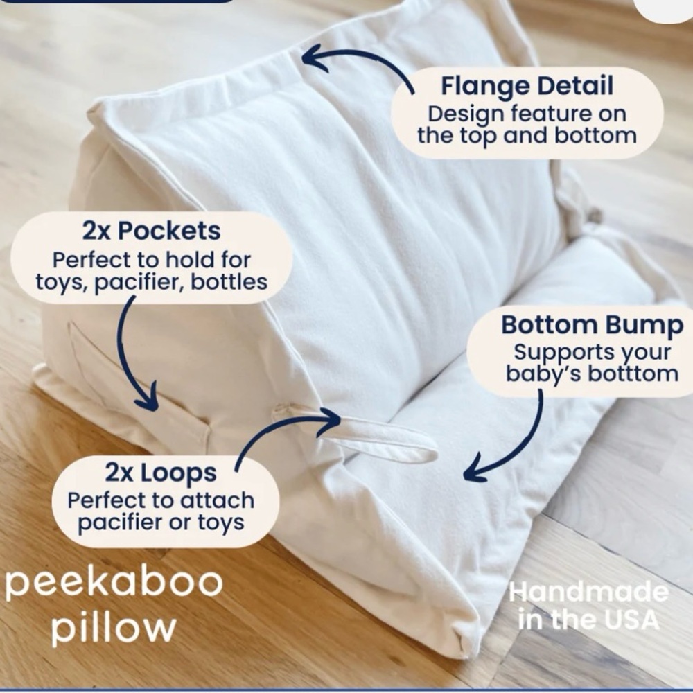 Peekaboo Infant Pillow